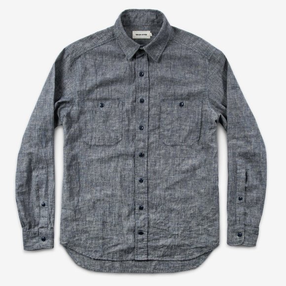 Taylor Stitch Other - Taylor Stitch Hemp Chambray Shirt 44